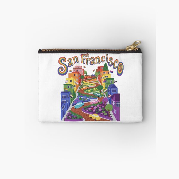 Item preview, San Francisco - Nothing Here Is Straight designed and sold by ChuArts.