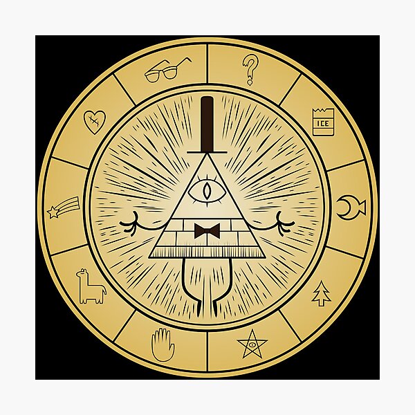 Item preview, GRAVITY FALLS WHEEL designed and sold by SydMead.
