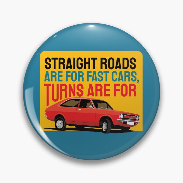 Item preview, Straight Roads Are For Fast Cars, Turns Are For Morris Marina designed and sold by knappidesign.