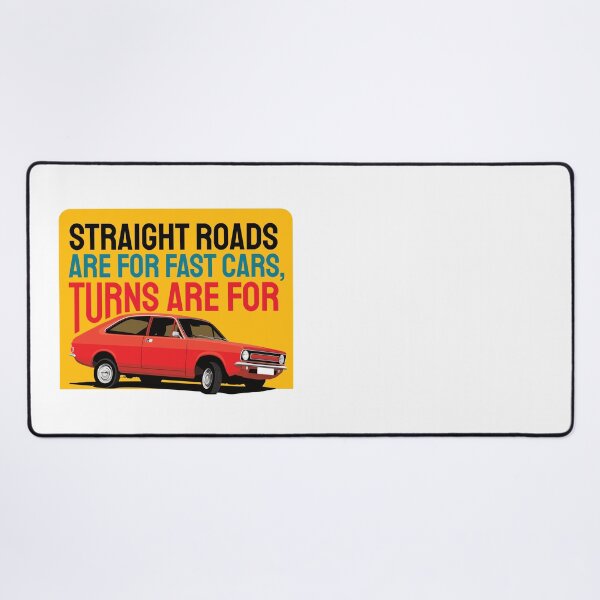 Item preview, Straight Roads Are For Fast Cars, Turns Are For Morris Marina designed and sold by knappidesign.