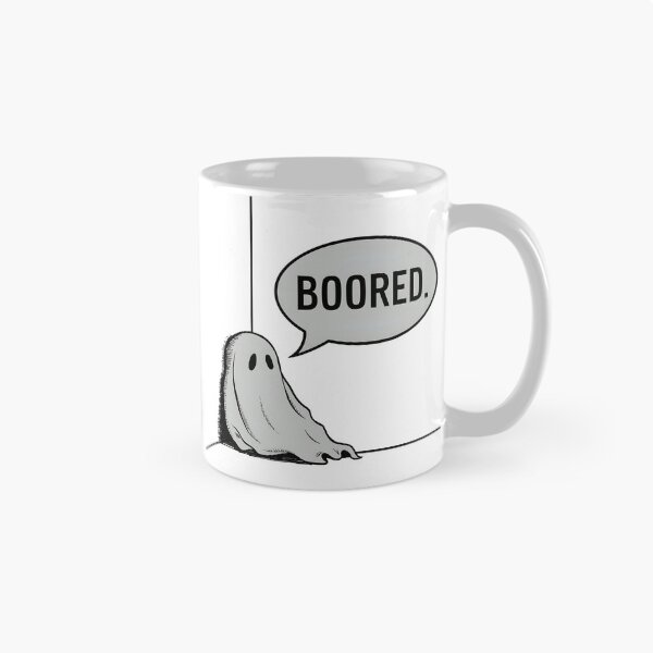 Item preview, Bored Ghost - Halloween designed and sold by NightTimeJ.