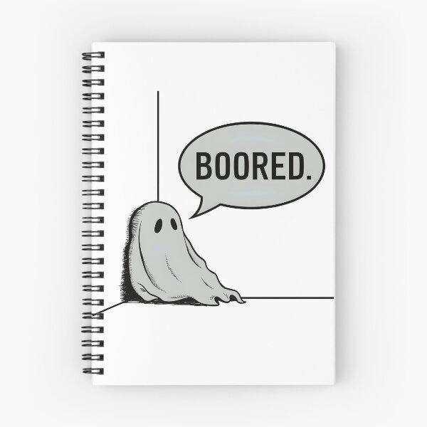 Item preview, Bored Ghost - Halloween designed and sold by NightTimeJ.
