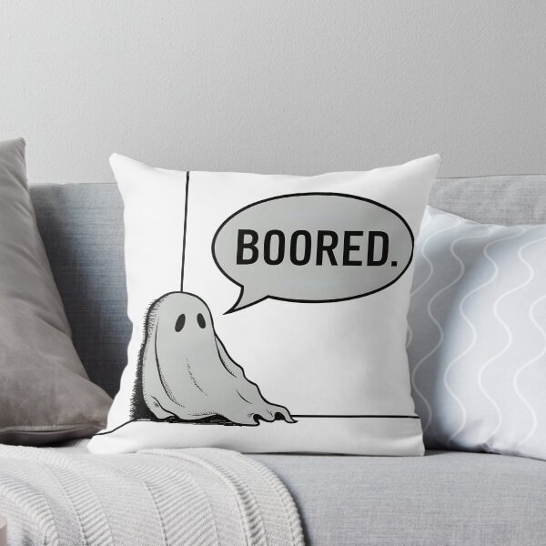 Item preview, Bored Ghost - Halloween designed and sold by NightTimeJ.