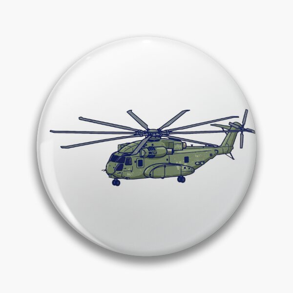 Item preview, Heavy Lift Military Helicopter Olive Green Side View Aviation Pilot Gift designed and sold by IRON WINGS /USAF.