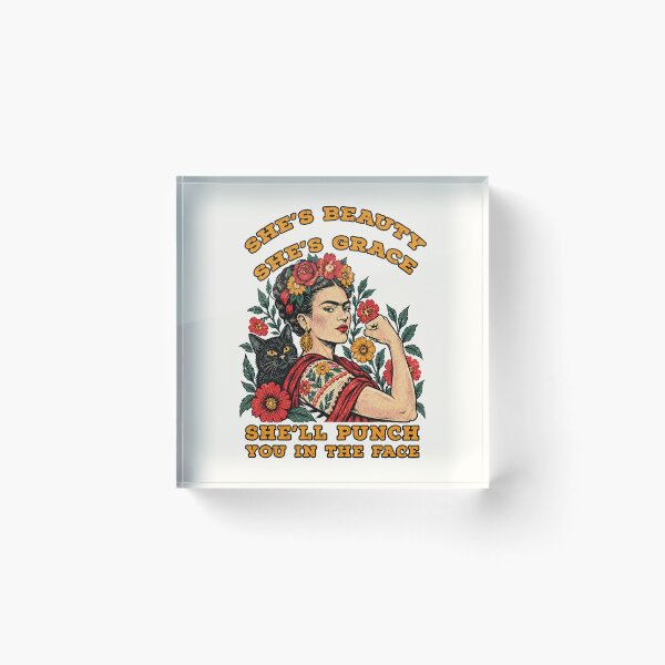 Item preview, Frida Kahlo Poder femenino designed and sold by TeeARTHY.