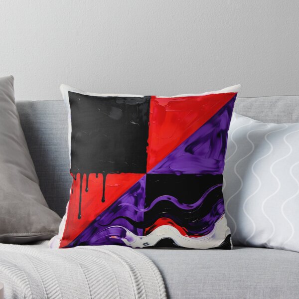 Item preview, turbulent quadrants colorful geometric abstract design designed and sold by SmashingDeals.