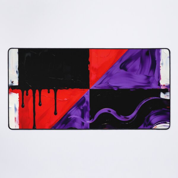 Item preview, turbulent quadrants colorful geometric abstract design designed and sold by SmashingDeals.