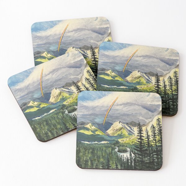 Item preview, Rainbow in the Mountains designed and sold by Crayonbreaking Art, LLC.