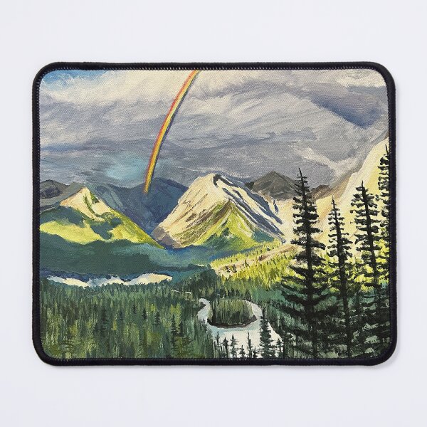 Item preview, Rainbow in the Mountains designed and sold by Crayonbreaking Art, LLC.