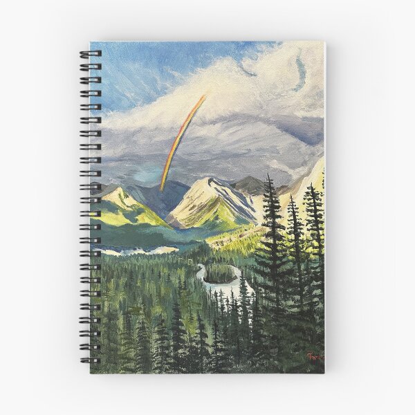 Item preview, Rainbow in the Mountains designed and sold by Crayonbreaking Art, LLC.