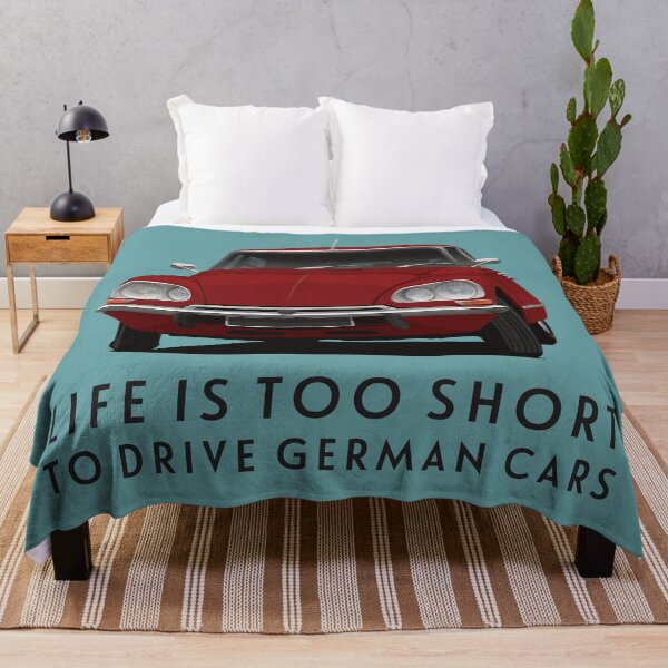 Item preview, La vida es demasiado corta para conducir coches alemanes - ID/DS designed and sold by knappidesign.