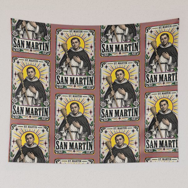Item preview, Saint Martin de Porres Devotional Art designed and sold by El Brown Mercado.