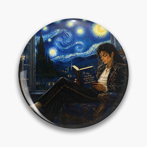 Item preview, The Boy Who Caught the Swirling Stars - Magical Night Sky Illustration designed and sold by TChain.