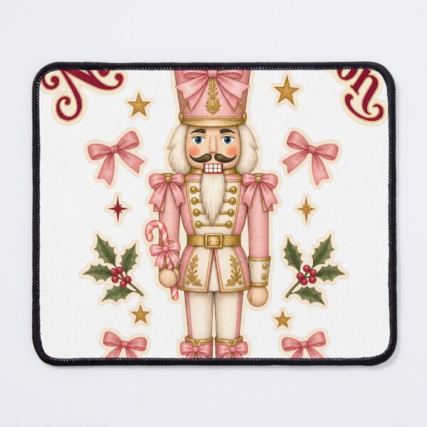 Item preview, Nutcracker Season Pink Coquette Christmas Nutcracker Ballet designed and sold by UnivStore.