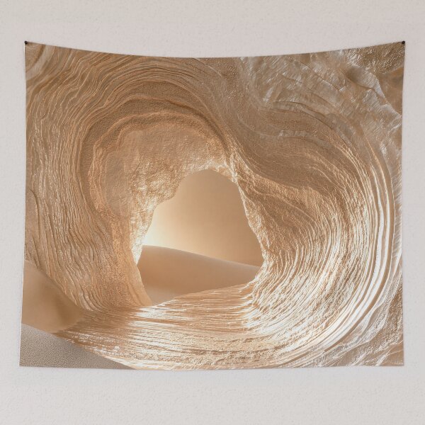 Item preview, Sandstone  Cave Ocean and Sand Dunes designed and sold by MargaretWiktor.