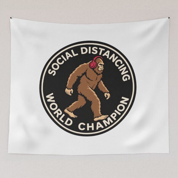 Item preview, social distancing designed and sold by LuloCreative.