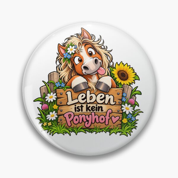 Artikelvorschau, Leben ist kein Ponyhof - Lustiges Pony entworfen und verkauft von Myra365Art.