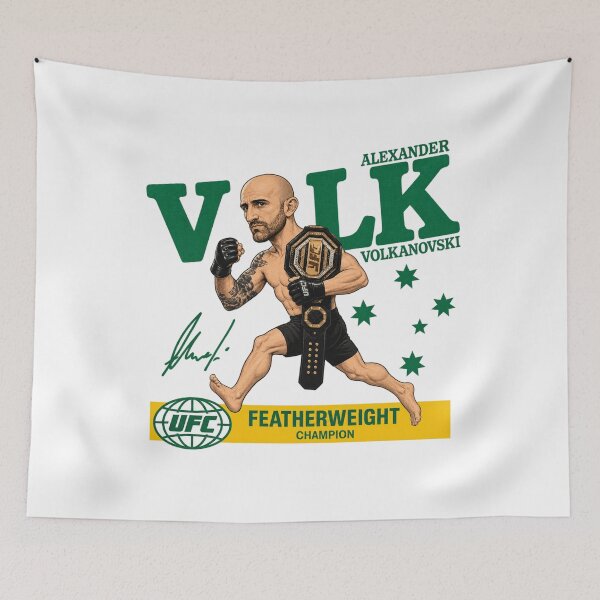 Item preview, Alexander Volkanovski "VOLK" Signature designed and sold by JeyVel.