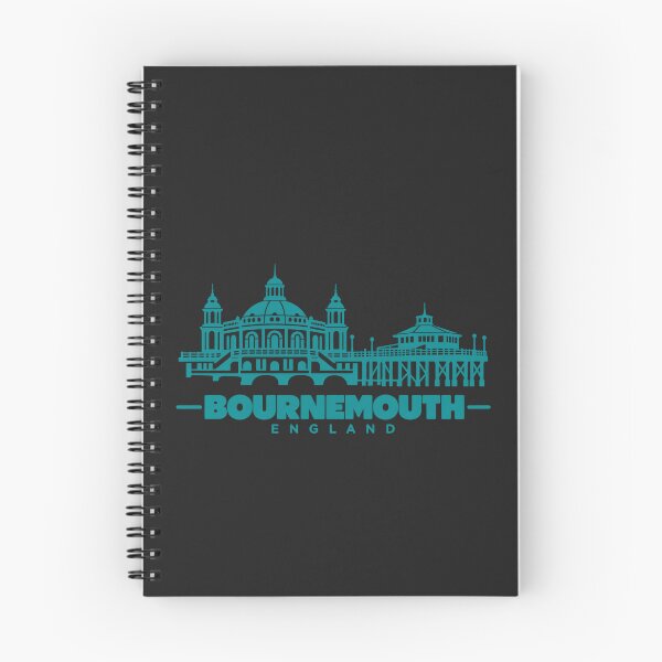Item preview, Bournemouth Dorset England Line Art Coastline Poster designed and sold by CMYKStudio.
