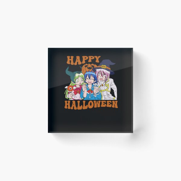 Aperçu de l'œuvre Bienvenue à l'école des démons ! T-shirt d'Halloween style anime effrayant créée et vendue par NOELGUTIERREZ.