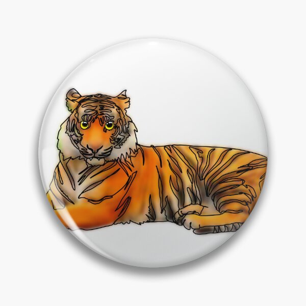 Item preview, Maple the Tiger  – animalz designed and sold by Ashley’sAnimalz.