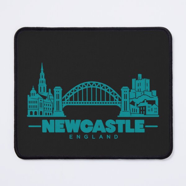 Item preview, Newcastle Tyne and Wear England Line Art Skyline Poster designed and sold by CMYKStudio.