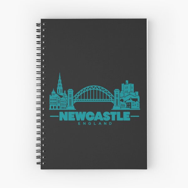 Item preview, Newcastle Tyne and Wear England Line Art Skyline Poster designed and sold by CMYKStudio.