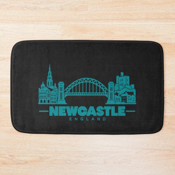 Item preview, Newcastle Tyne and Wear England Line Art Skyline Poster designed and sold by CMYKStudio.