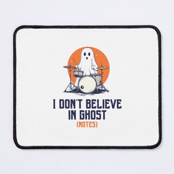 Item preview, A Ghost playing the drums - I don't believe in ghost (notes) designed and sold by I-dsgn.