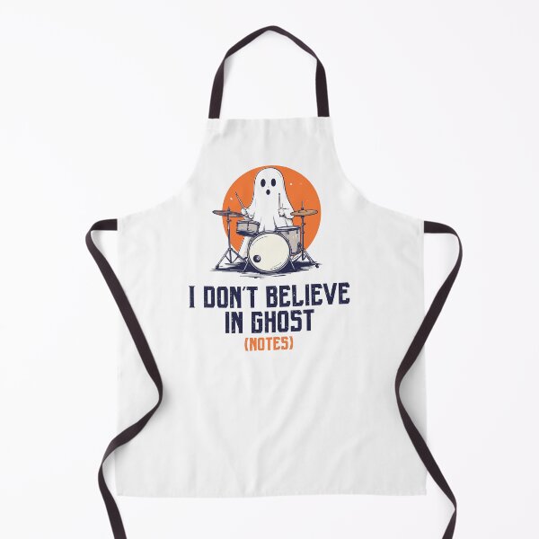 Item preview, A Ghost playing the drums - I don't believe in ghost (notes) designed and sold by I-dsgn.