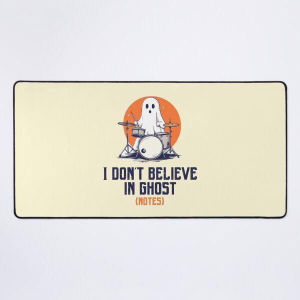 Item preview, A Ghost playing the drums - I don't believe in ghost (notes) designed and sold by I-dsgn.