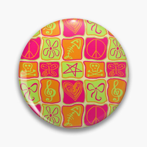 Item preview, y2k checkered seamless pattern designed and sold by trinketgal.