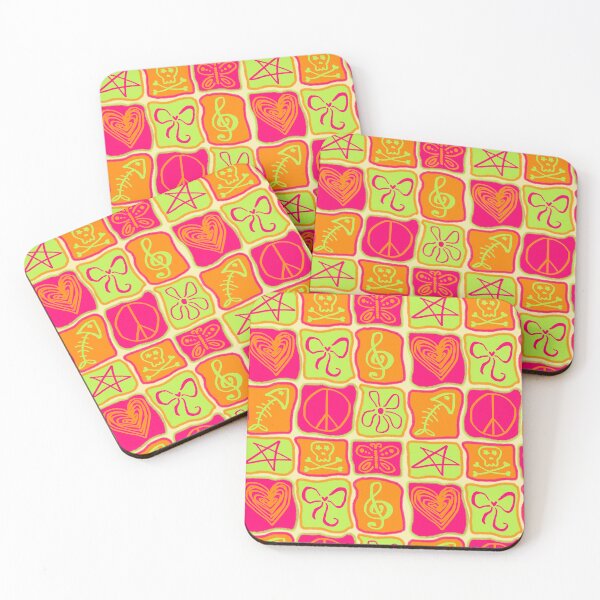 Item preview, y2k checkered seamless pattern designed and sold by trinketgal.