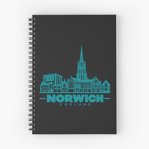 Item preview, Norwich Norfolk England Line Art Landmark Poster designed and sold by CMYKStudio.
