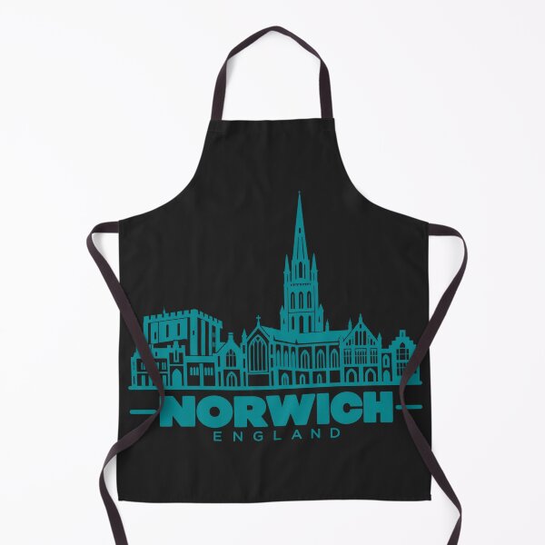 Item preview, Norwich Norfolk England Line Art Landmark Poster designed and sold by CMYKStudio.