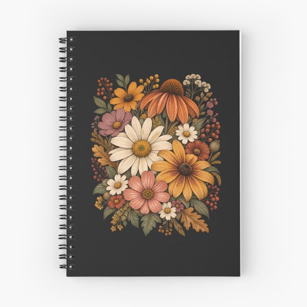 Item preview,  Fall Wildflower Shirt, Vintage Pressed Autumn Flower Tshirt, Cottagecore Floral, Cute Boho Flower Tee, Botanical Lover Gift designed and sold by greatmar1.
