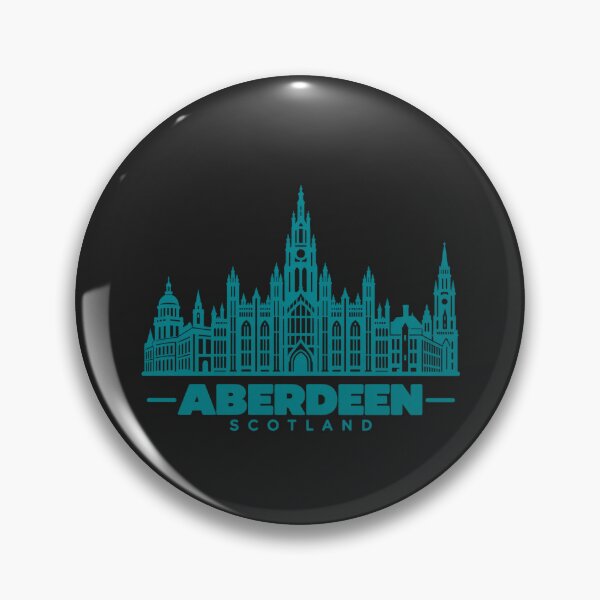 Artikelvorschau, Aberdeen Schottland Linienkunst Küstenlinienposter entworfen und verkauft von CMYKStudio.