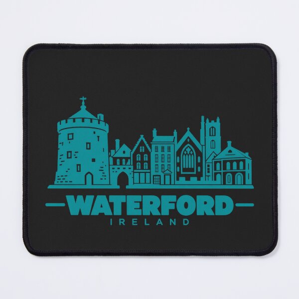 Item preview, Waterford Ireland Line Art Landmark Poster designed and sold by CMYKStudio.