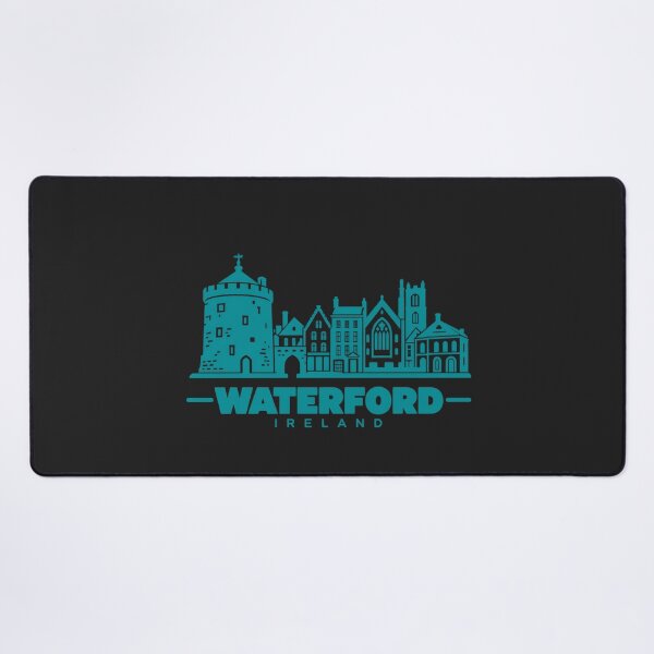 Item preview, Waterford Ireland Line Art Landmark Poster designed and sold by CMYKStudio.