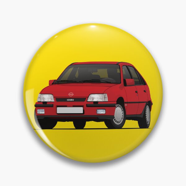 Item preview, Red Kadett E GSi Hot Hatch Illustration designed and sold by knappidesign.