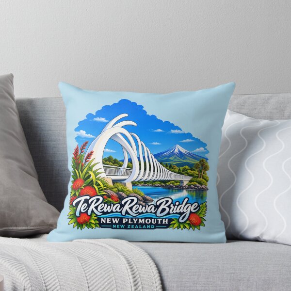 Item preview, Te Rewa Rewa Bridge - New Plymouth, New Zealand designed and sold by Myra365Art.