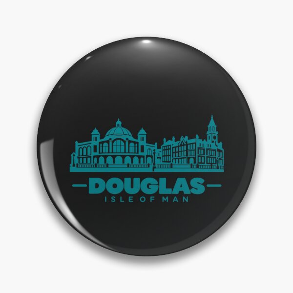 Item preview, Douglas Isle of Man Line Art Coastline Poster designed and sold by CMYKStudio.