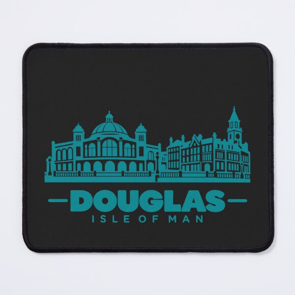 Item preview, Douglas Isle of Man Line Art Coastline Poster designed and sold by CMYKStudio.