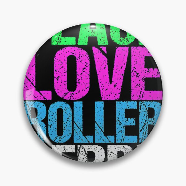 Artikelvorschau, Peace Love Roller Derby Grafikdesign für Fans und Spieler entworfen und verkauft von DesignGoa.