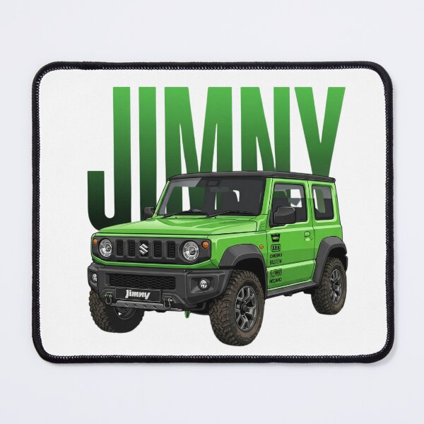 Artikelvorschau, Suzuki Jimny JB74 Off-Road 4x4 Kinetic Green Mini SUV Art entworfen und verkauft von Motorline44.