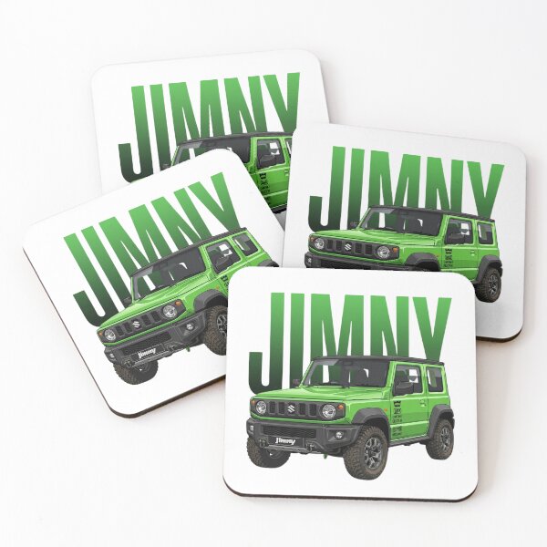 Artikelvorschau, Suzuki Jimny JB74 Off-Road 4x4 Kinetic Green Mini SUV Art entworfen und verkauft von Motorline44.