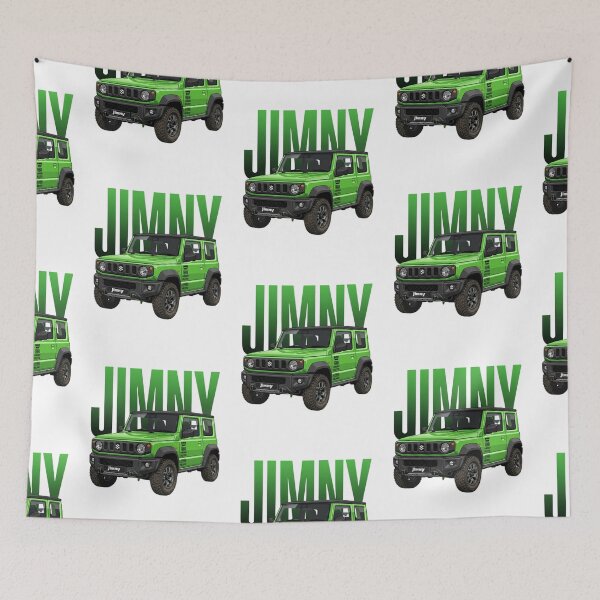 Item preview, Suzuki Jimny JB74 Off-Road 4x4 Kinetic Green Mini SUV Art designed and sold by Motorline44.