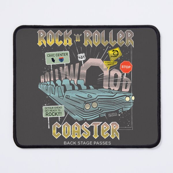 Item preview, Rock and Rollercoaster Classic Design with Vintage Vibes designed and sold by FDBZ91.