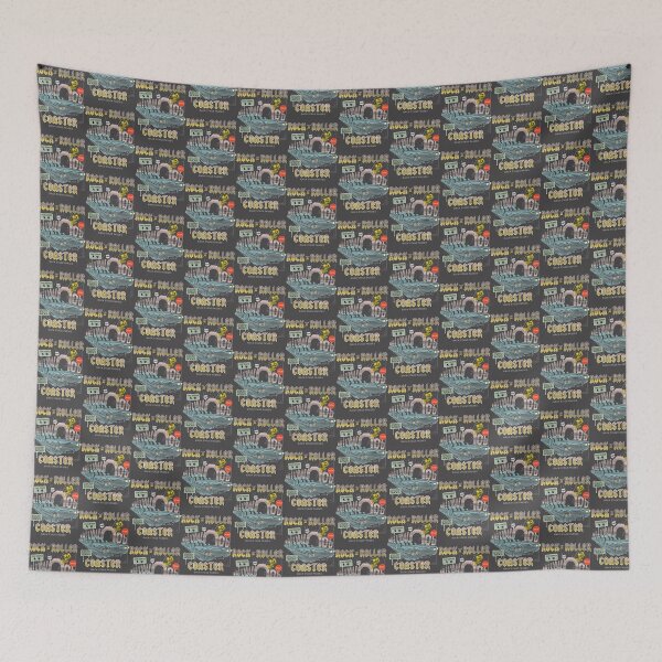 Item preview, Rock and Rollercoaster Classic Design with Vintage Vibes designed and sold by FDBZ91.