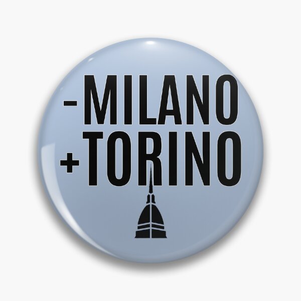 Item preview, Meno Milano, Più Torino - Savoyard Irony designed and sold by Torinostalgia.